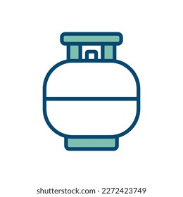 gas tank icon vector design template in white background