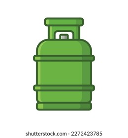 Tanksymbol, Vektordesign-Vorlage auf weißem Hintergrund
