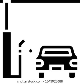 Gas - Transportation icon set. High quality solid vector illustration for website and mobile application.