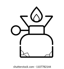 Gas vector icon
