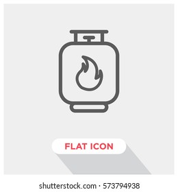 Gas vector icon