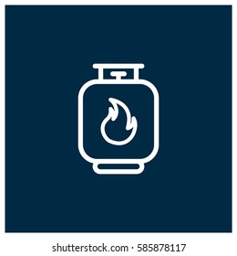 Gas vector icon