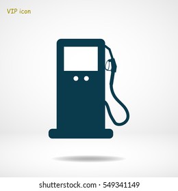 gas vector icon, vector best flat icon, EPS