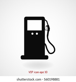 gas vector icon, vector best flat icon, EPS