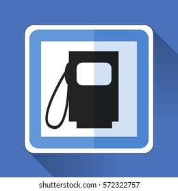 gas vector icon, vector best flat icon