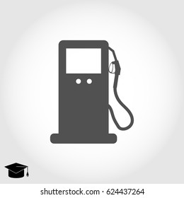 gas vector icon, vector best flat icon, EPS