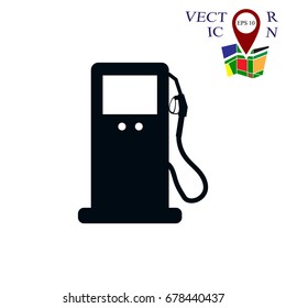 gas vector icon, vector best flat icon, EPS