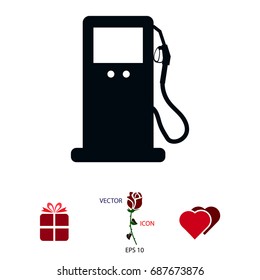 gas vector icon, vector best flat icon, EPS