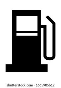 Vektorillustration-Symbol für Gas, flaches Design, Symbol für beste Vektorillustration