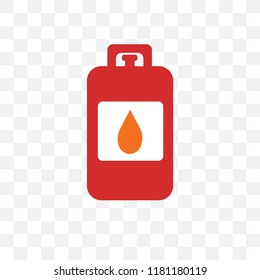 Gas vector icon isolated on transparent background, Gas logo concept