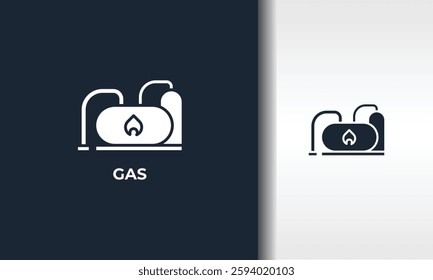 Gas Vector, Icon Or Logo Sign Isolated Symbol Illustration