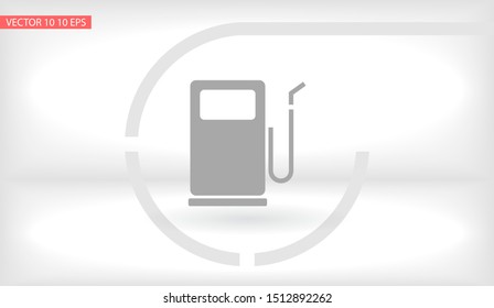 Gas Vector icon . Lorem Ipsum Illustration design