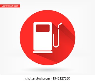 Gas Vector icon . Lorem Ipsum Illustration design