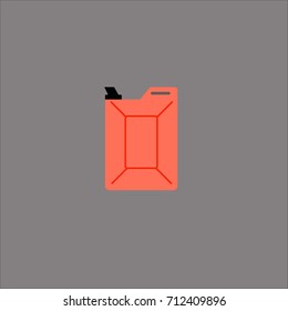 Gas vector icon. Modern, simple flat vector illustration for web site or mobile app