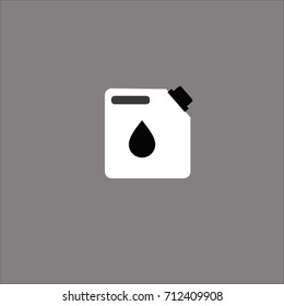 Gas vector icon. Modern, simple flat vector illustration for web site or mobile app