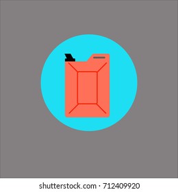 Gas vector icon. Modern, simple flat vector illustration for web site or mobile app