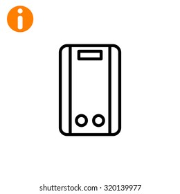 gas water heater icon