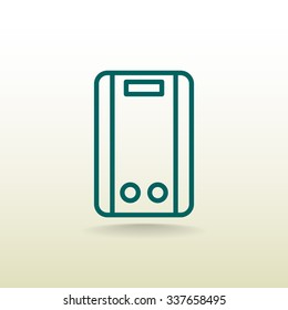 gas water heater icon