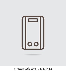 gas water heater icon