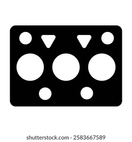 gasket Vector glyph icon Design 