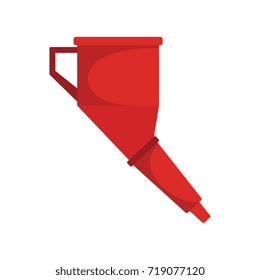 Gasoline can icon. Flat illustration of Gasoline can vector icon for web isolated on white background
