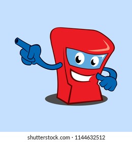 gasoline character illustration