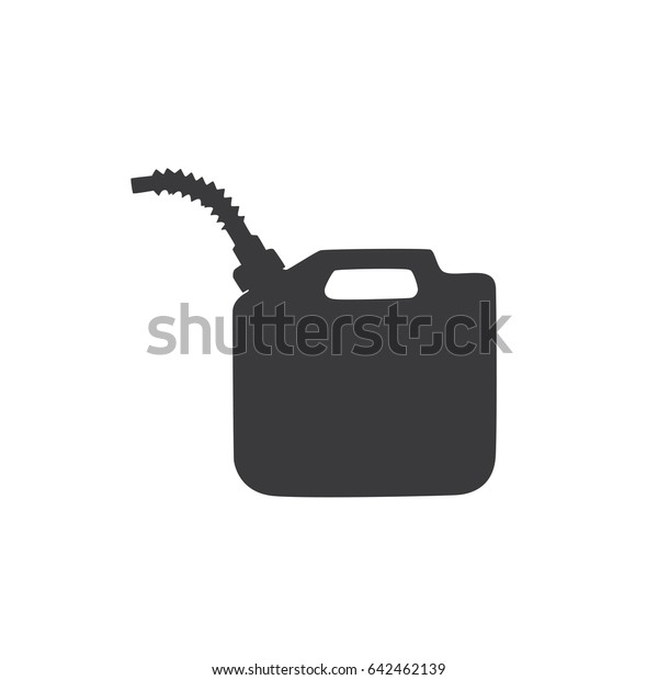 Gasoline\
container icon, vector illustration\
design.