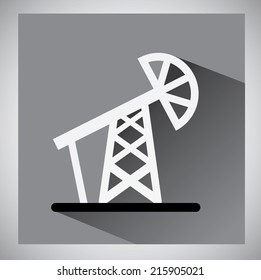 gasoline design over gray  background vector illustration