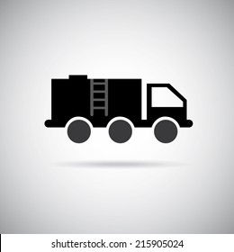 gasoline design over gray background vector illustration