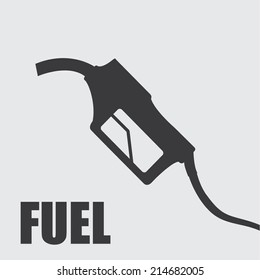 gasoline design over white background vector illustration