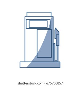 Gasoline dispenser station