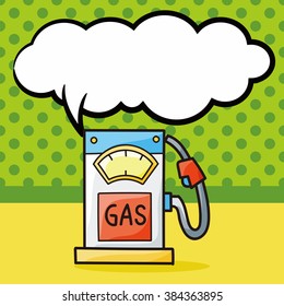 gasoline doodle, speech bubble