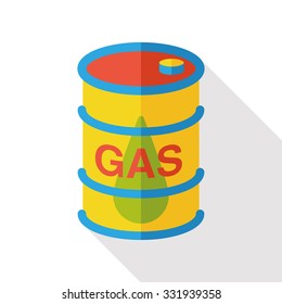 gasoline flat icon