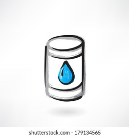gasoline grunge icon