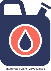 Gasoline Icon Element For Design And Vector