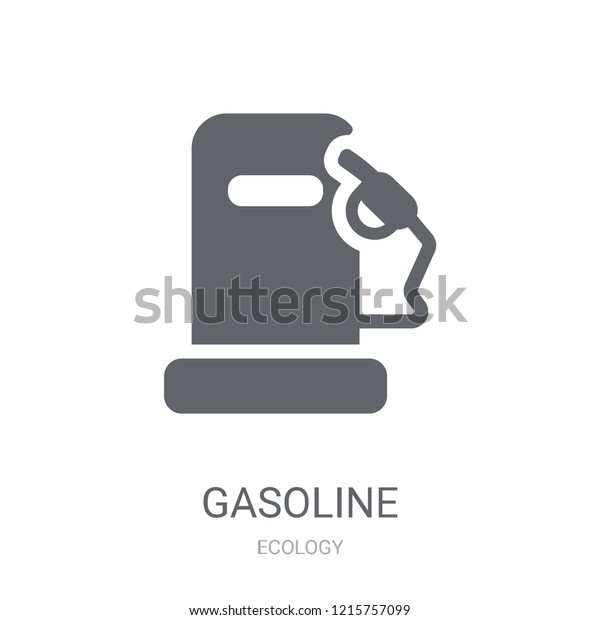 Gasoline icon. Trendy Gasoline logo concept on\
white background from Ecology collection. Suitable for use on web\
apps, mobile apps and print\
media.