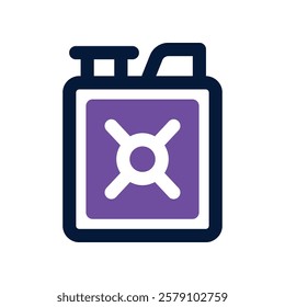 gasoline icon. vector dual tone icon for your website, mobile, presentation, and logo design.