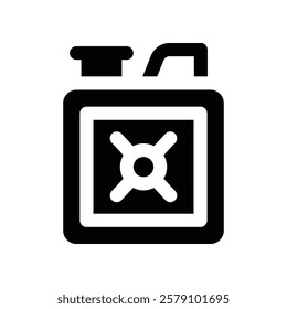 gasoline icon. vector glyph icon for your website, mobile, presentation, and logo design.