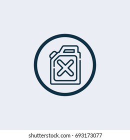 Gasoline icon - Vector illustration