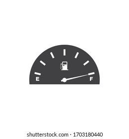 gasoline indicator icon vector illustration design template