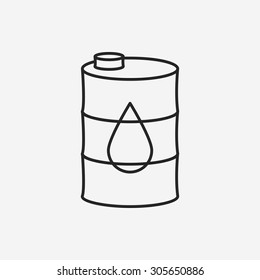 gasoline line icon
