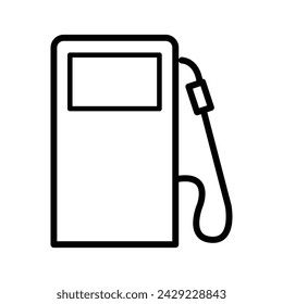 Gasoline pump gas station icon vector design illustration