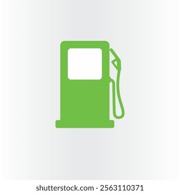 gasoline pump gas station icon vector design symbol with vector