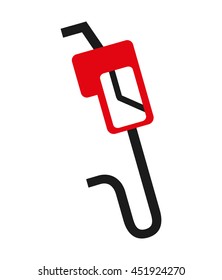 gasoline pump isolated icon design, vector illustration  graphic 