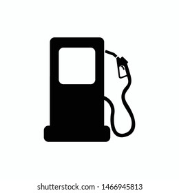 Gasoline pump nozzle symbol vector