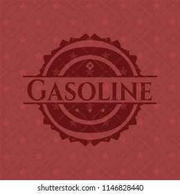 Gasoline red emblem