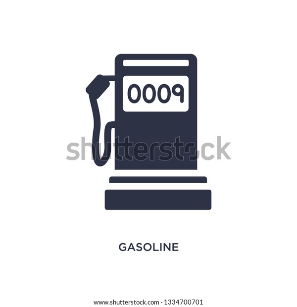gasoline refilling station icon. Simple element\
illustration from mechanicons concept. gasoline refilling station\
editable symbol design on white background. Can be use for web and\
mobile.