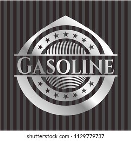 Gasoline silvery emblem