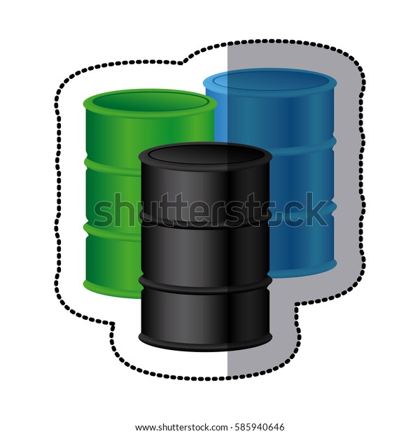 gasoline tanks icon stock image, vector\
illustration design