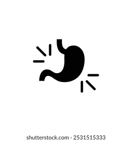 Gastritis icon web design in vector